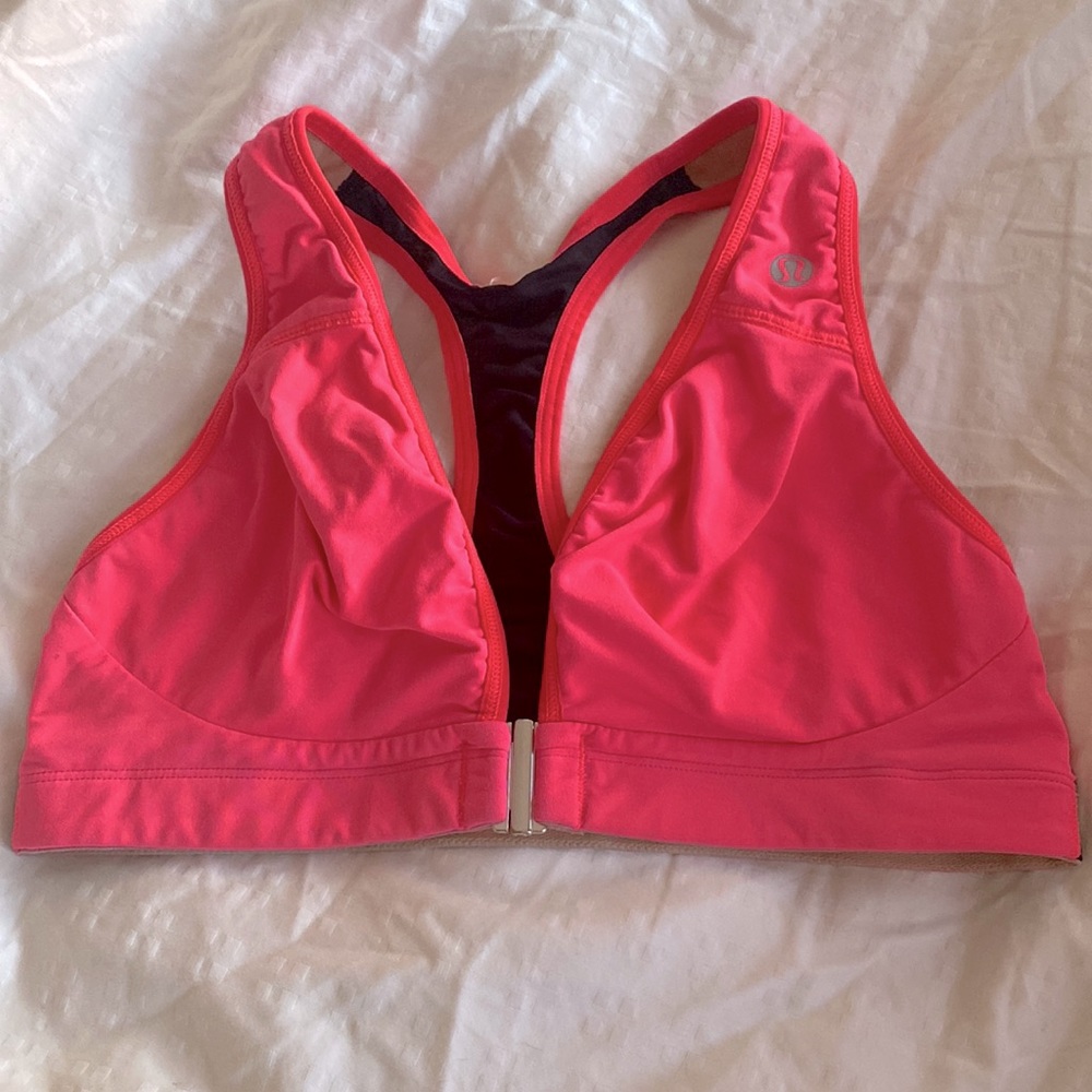 Lululemon Coral Sports Bra Size 4